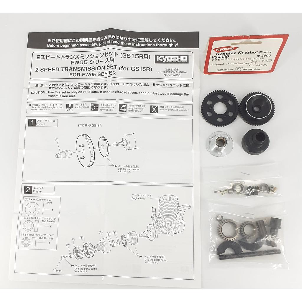 cambio 2 velocita  FW05 (gs15r) kyosho