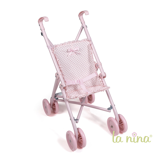 passeggino grande rosa