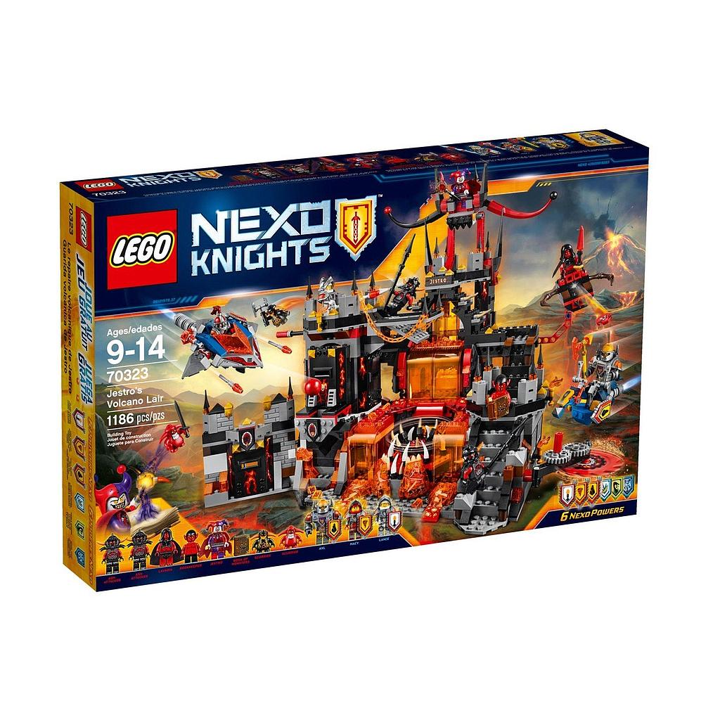 Il palazzo vulcanico di Jestro Nexo Knights