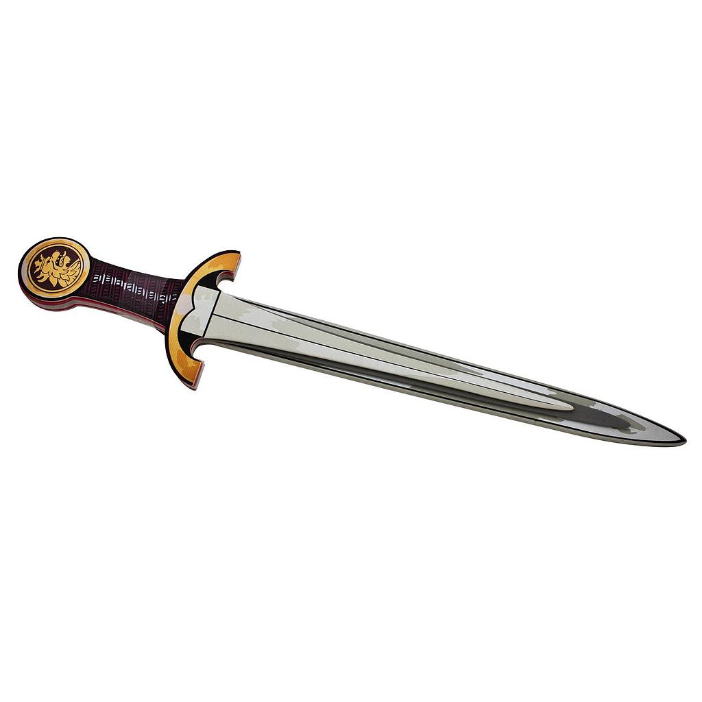 spada cavaliere rosso/oro