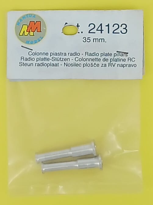 colonne piastra radio 35mm alluminio