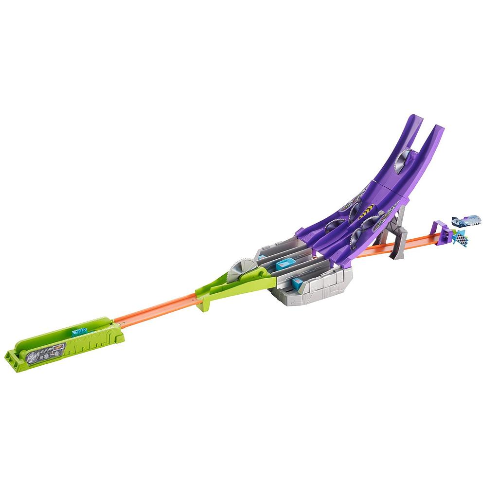 Pista split speeders Hot wheels