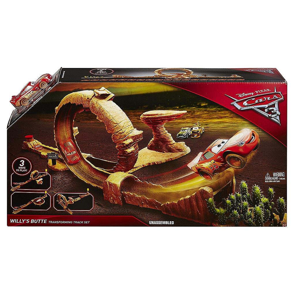 Cars 3 Pista Picco Willy, Trasformabile