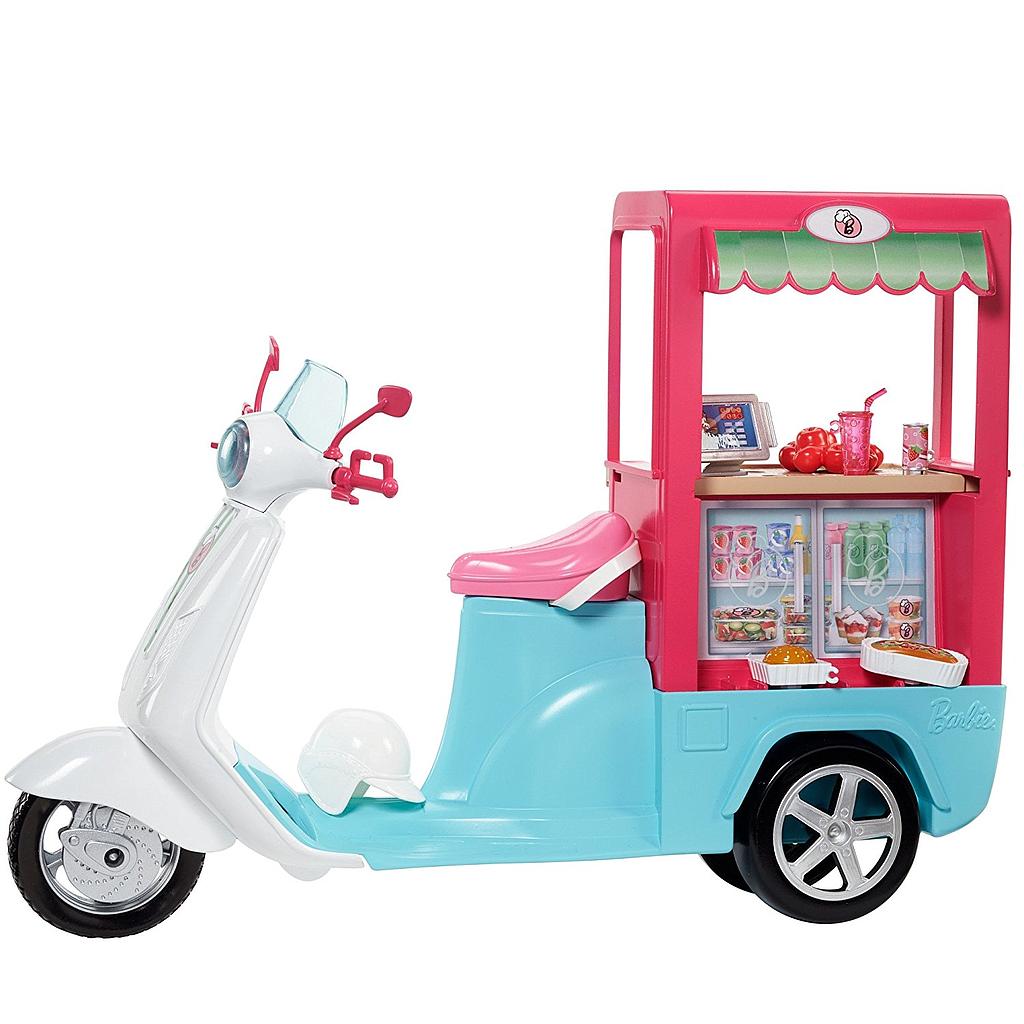 scooter barbie street food