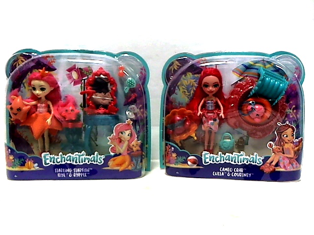 Enchantimals bambola più cucciolo assortite