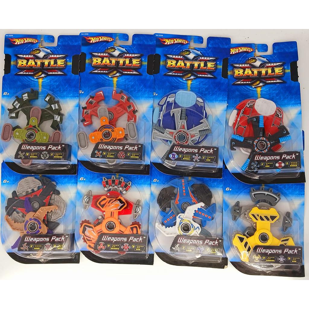 X battle weapons pack Hot Wheels
