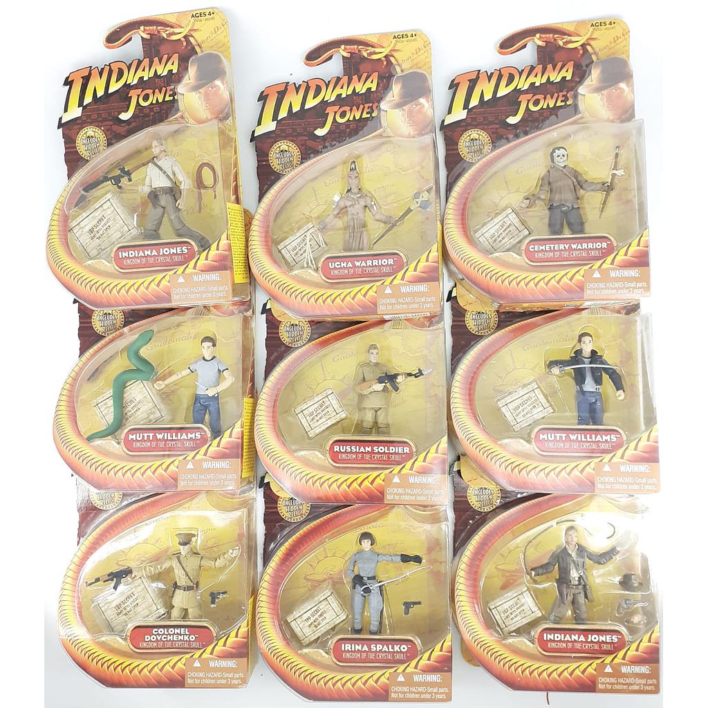 personaggio base Indiana Jones con accessori