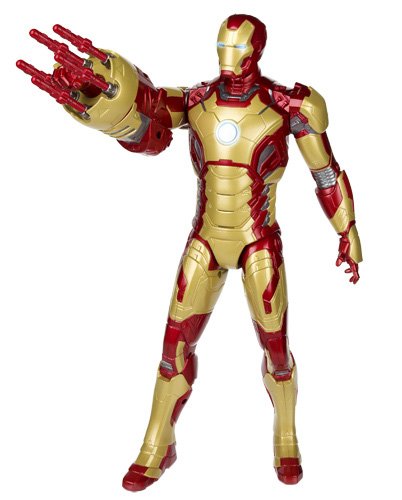 Iron Man sonic blasting