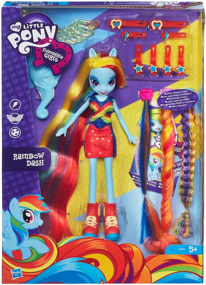 my little pony radical hair rainbow dash
