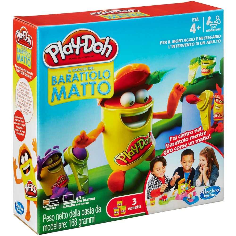 il gioco del barattolo matto playdoh