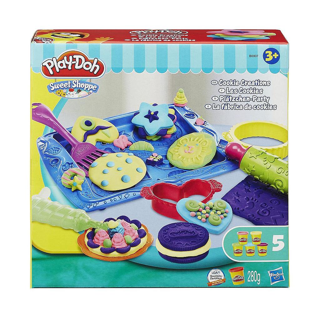 la fabbrica dei cookies play-doh