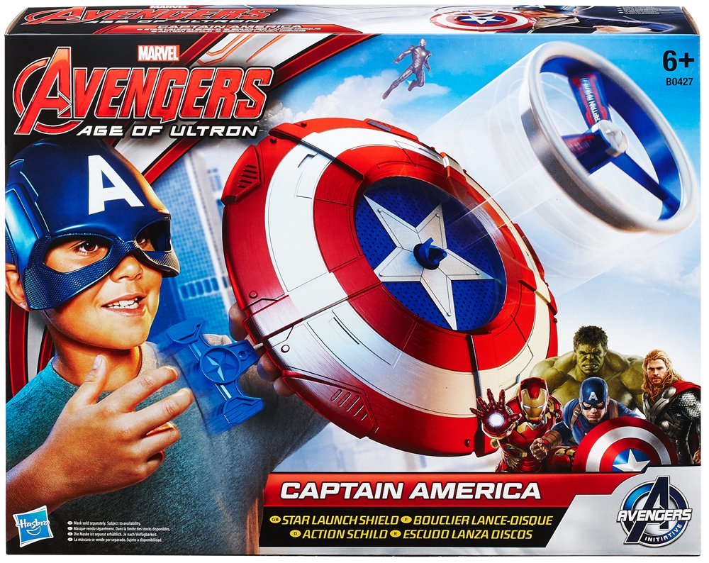 captain america scudo lancia dischi