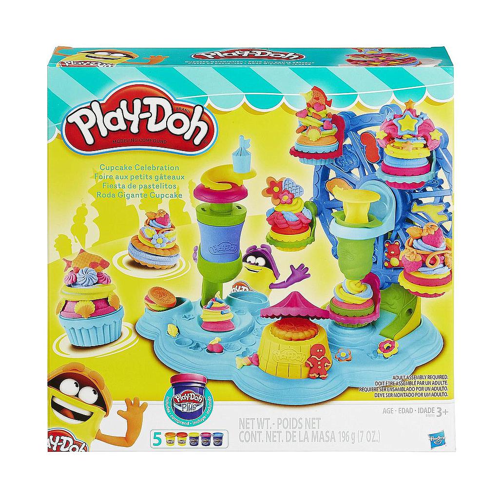 cupcake celebration play-doh