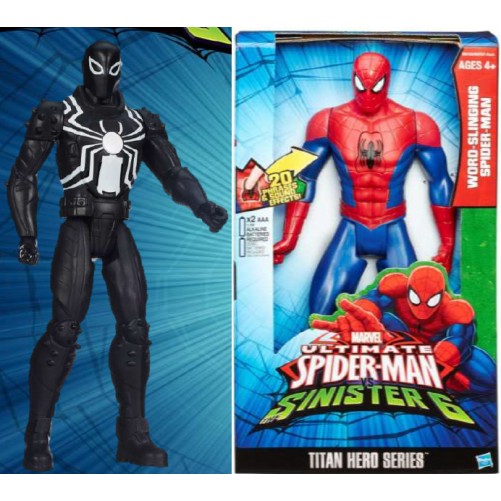 Ultimate Spider-Man Titan, Elettronico 30 cm Assortiti
