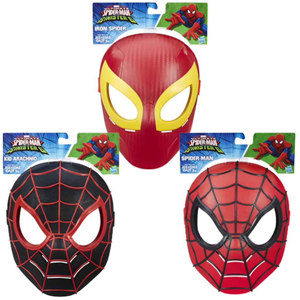 Maschere Spider-man assortiti