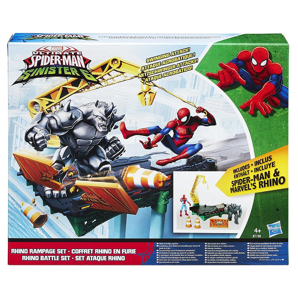Spiderman Rhino Rampage Set