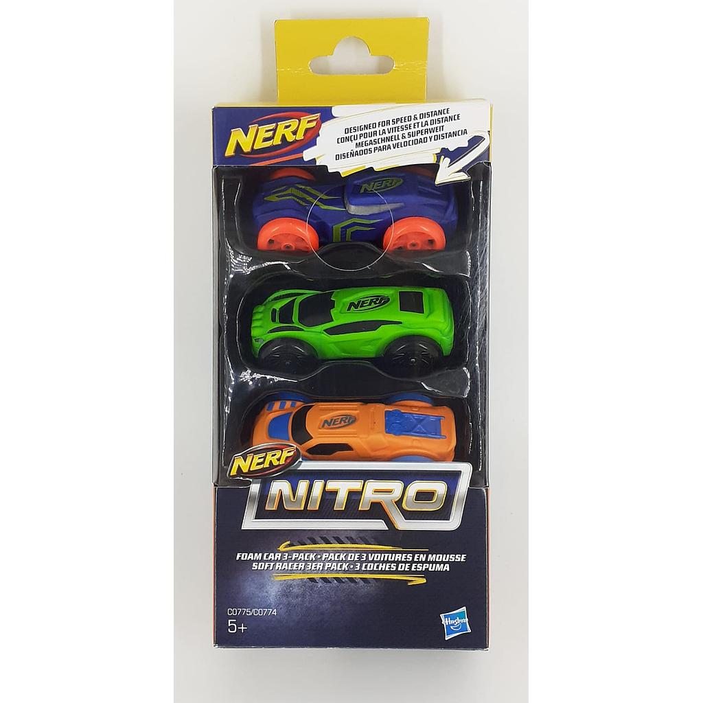 Nerf Nitro ricarica 3 macchinette