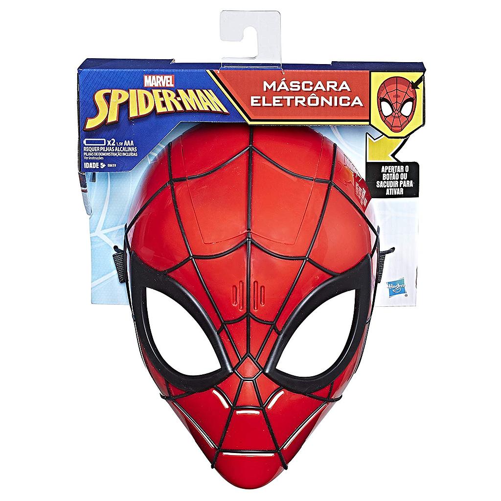 Maschera spider-man elettronica