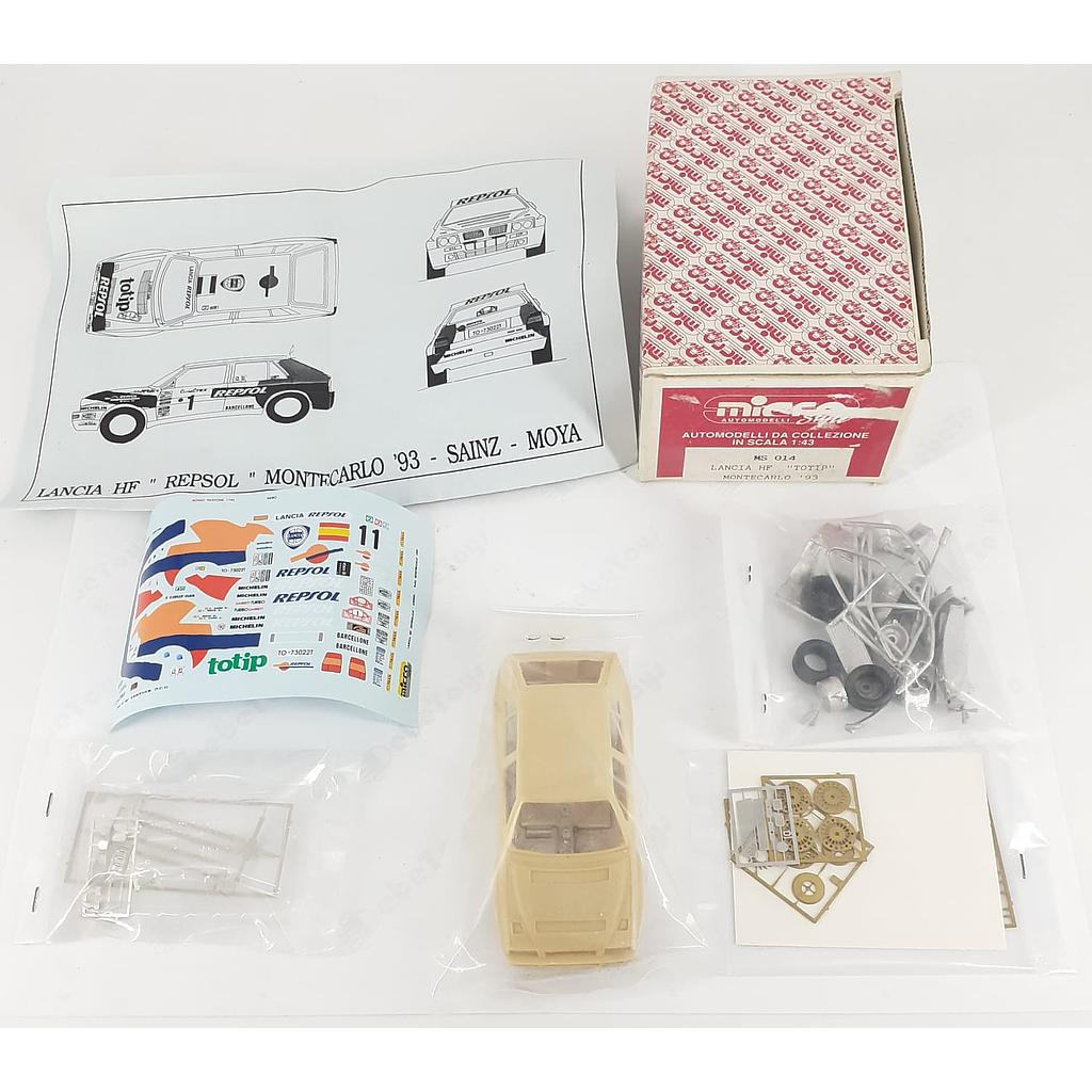 Lancia Delta HF Integrale Totip MonteCarlo 93 kit 1/43