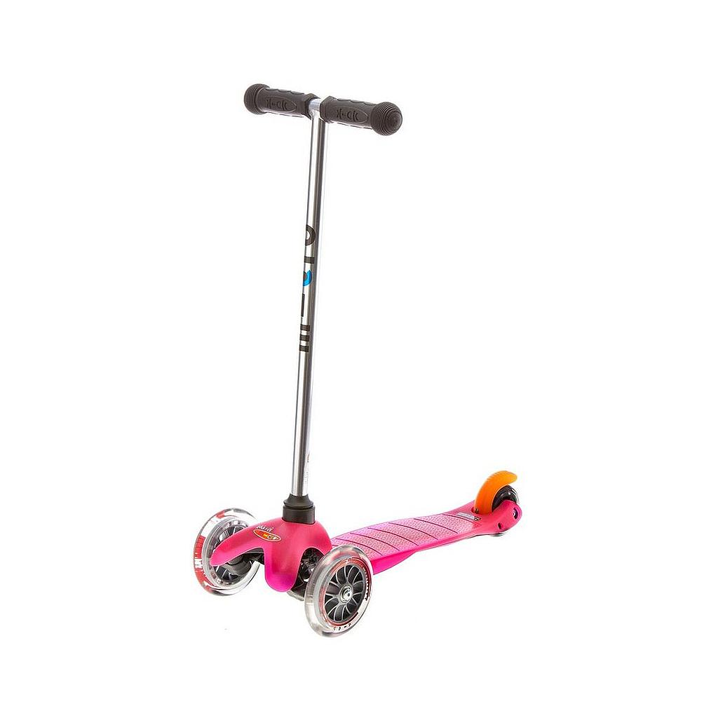 mini micro monopattino rosa
