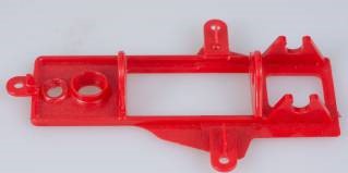 Supporto Motore in Linea Evo2 Extra Hard Rosso