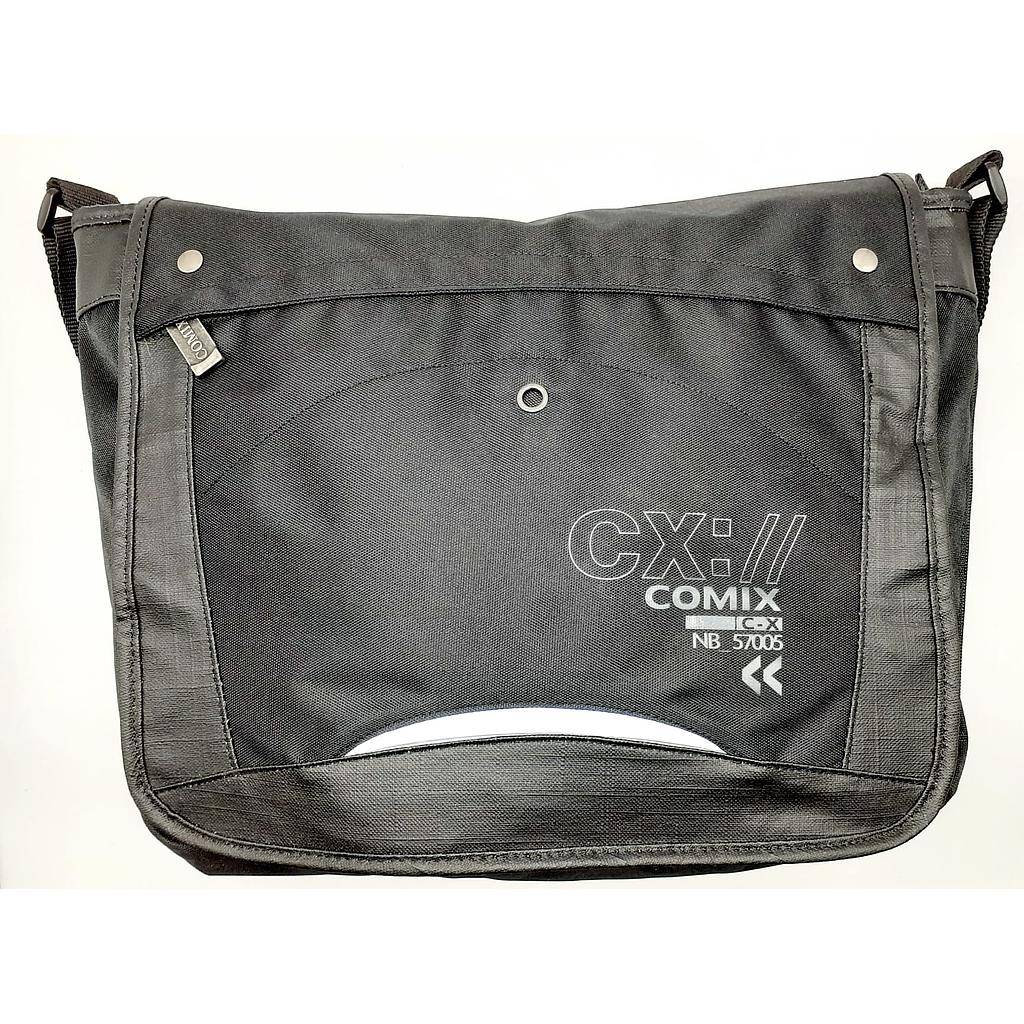 borsa portacomputer a tracolla Comix black