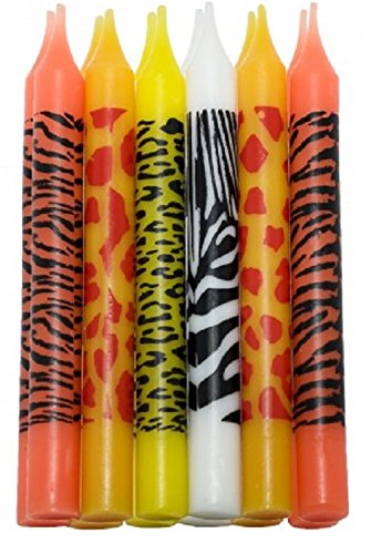 6 candele safari 