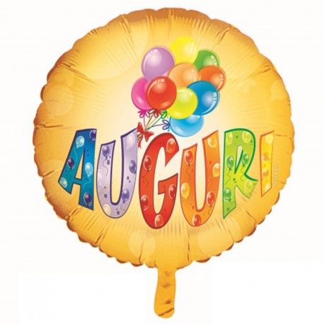 pallone auguri  mylar