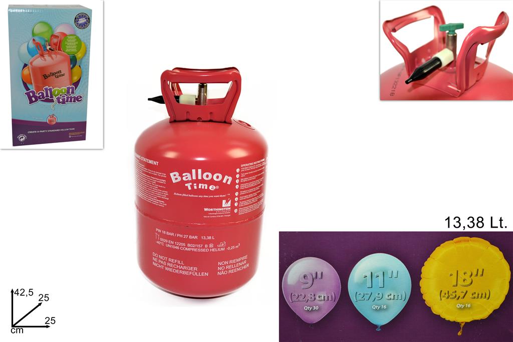 bombola elio