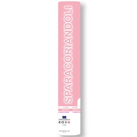 sparacoriandoli 40cm rosa