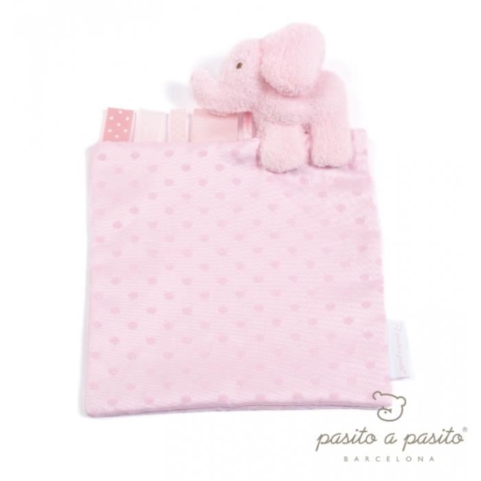 doudou elefante rosa