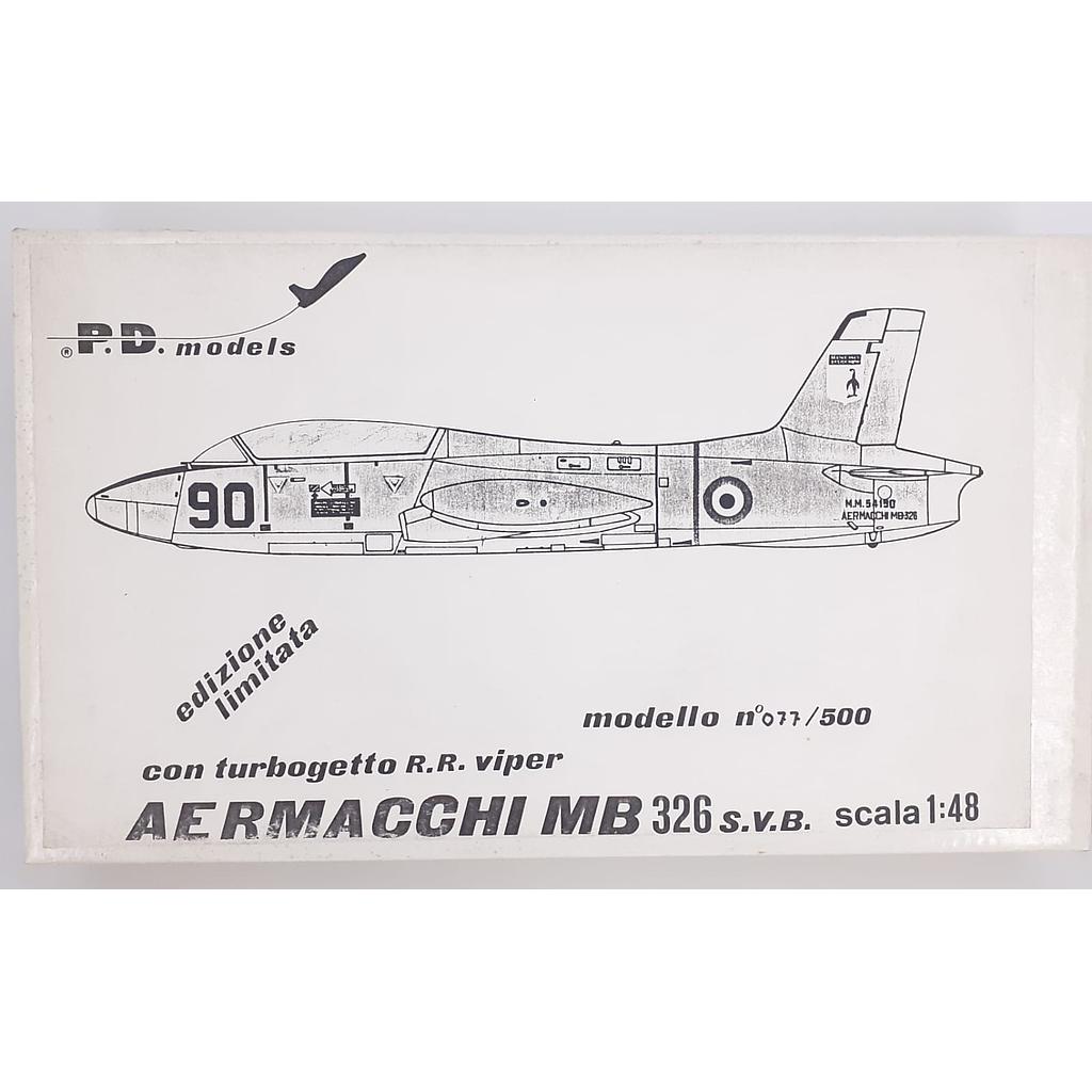Aermacchi MB 326 s.v.b. con turbogetto R.R.Viper 1/48