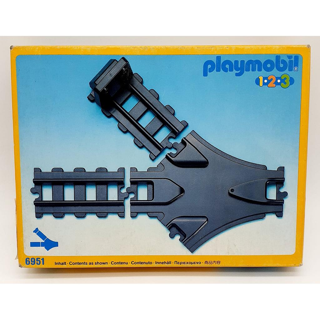 binario doppio scambio playmobil 1.2.3.