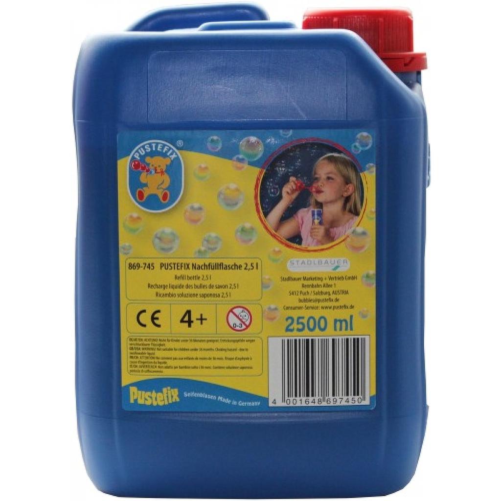 ricarica liquido per bolle sapone