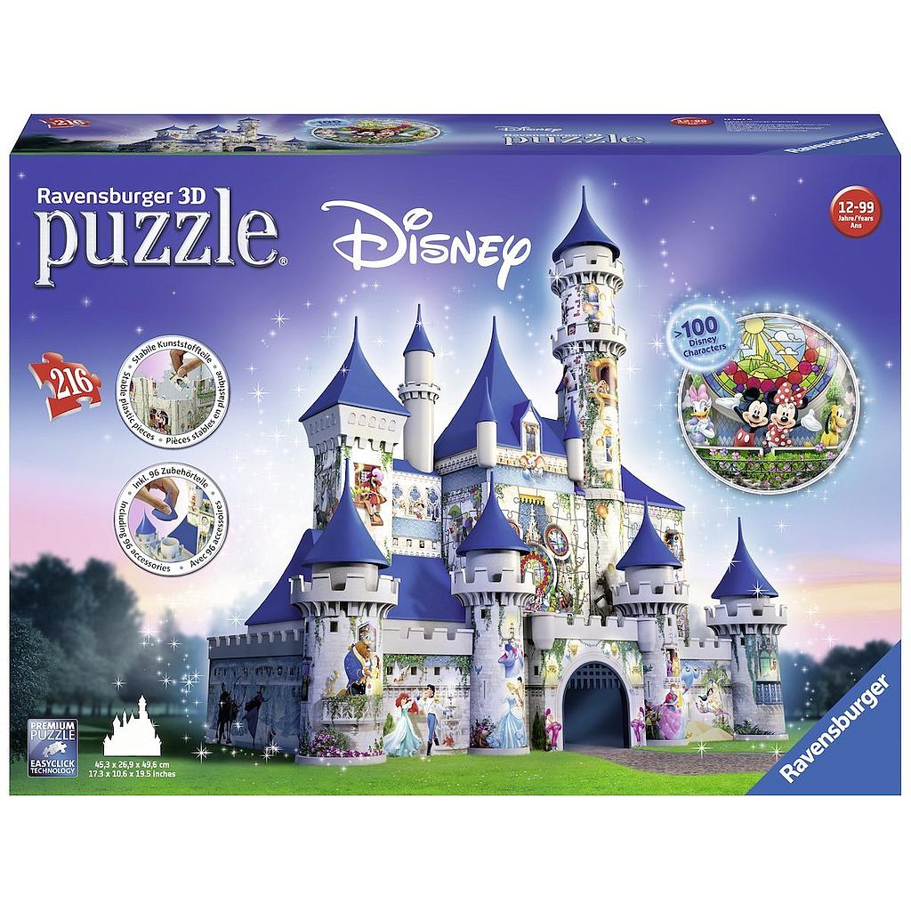 Castello Disney puzzle 3D 216 pezzi