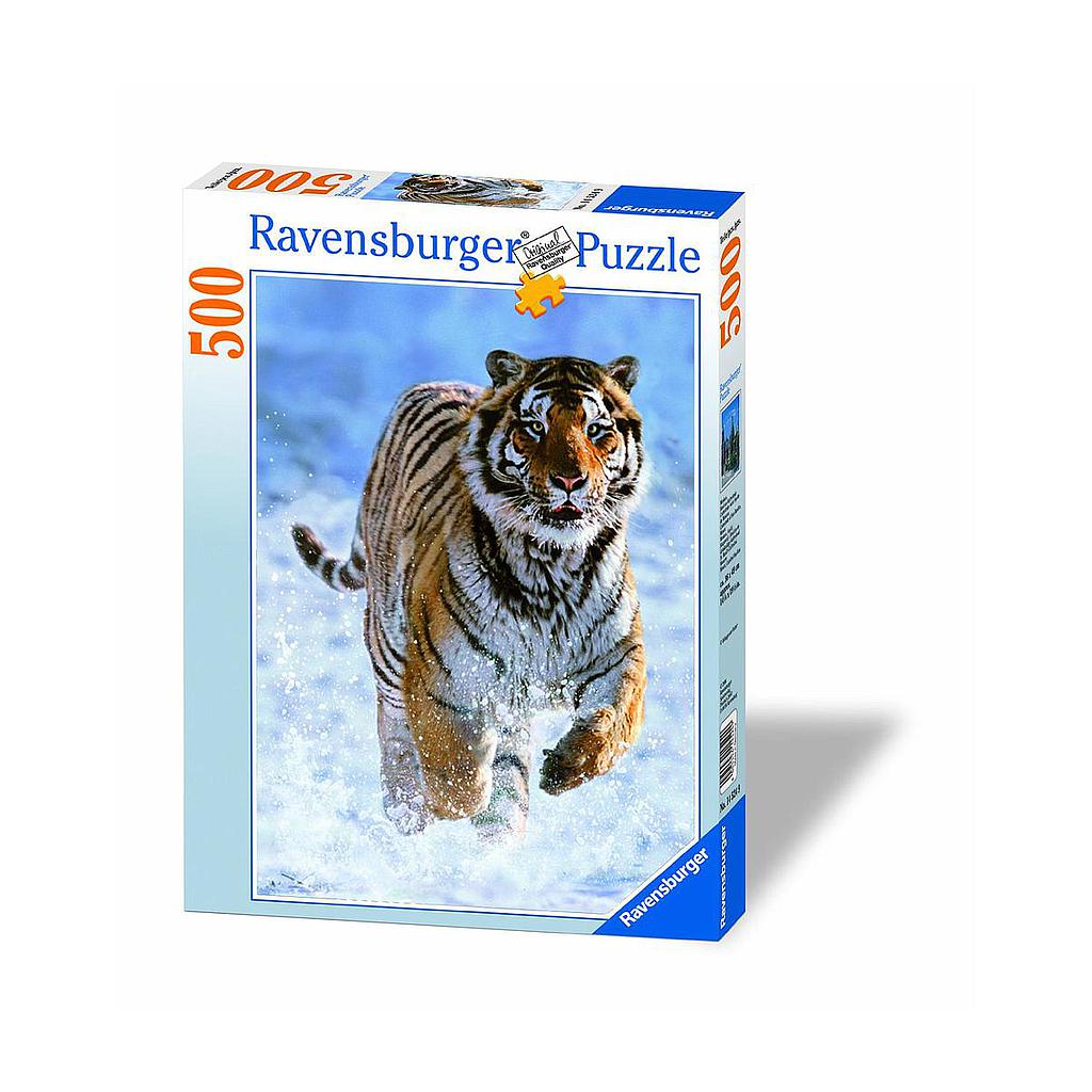 Tigre nella neve 500 pezzi