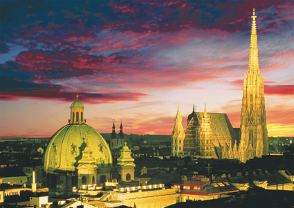 Vienna : duomo di S.Stefano 1000 pz