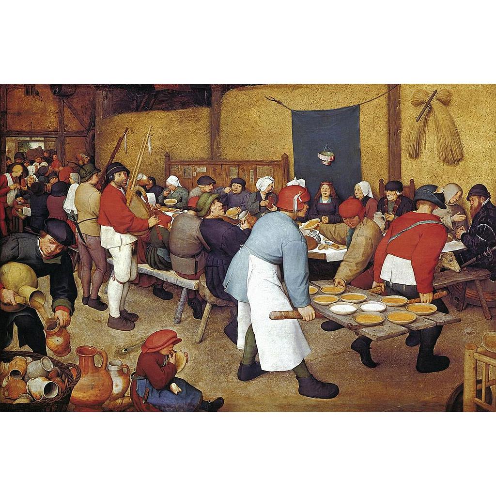 Pieter Brueghel: Nozze contadine 5000 pz