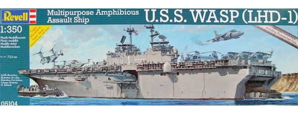 nave uss wasp class 1:350 
