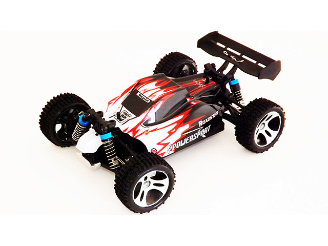 auto rc Buggy 1/18 rossa