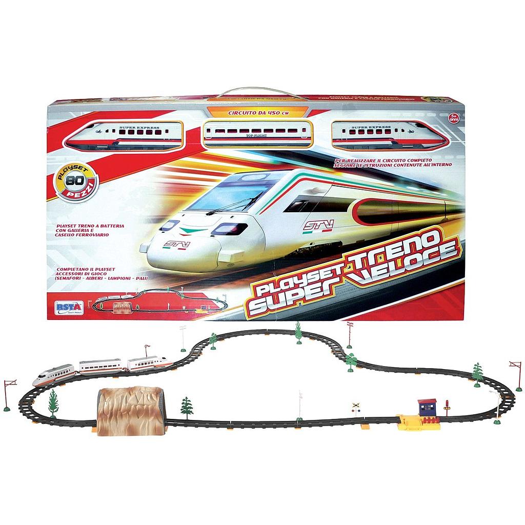 Treno freccia italiana 80 pezzi