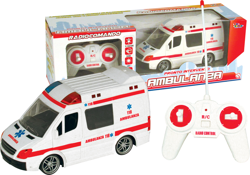 Ambulanza radiocomandata