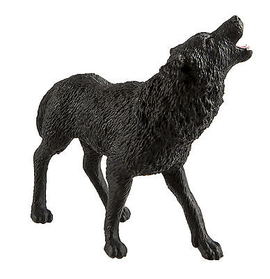 Lupo nero ululante