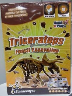 triceratopo da scavare