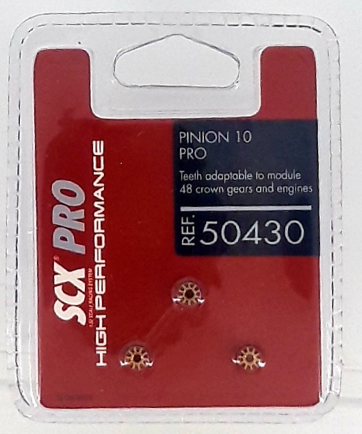 pignone da 10 denti SCX pro