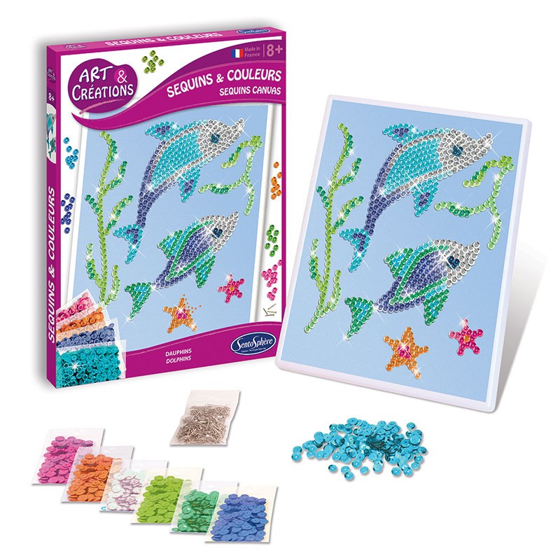 delfini  pailettes &amp; colori