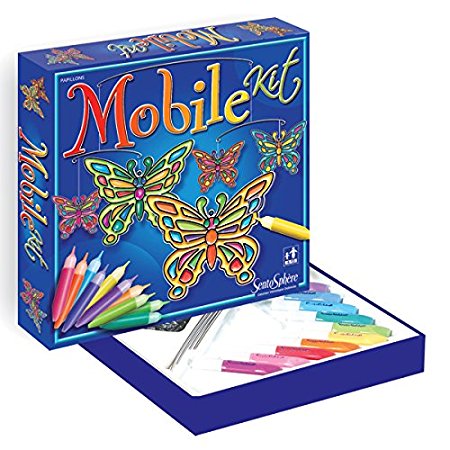 Mobile vitrail - Farfalle