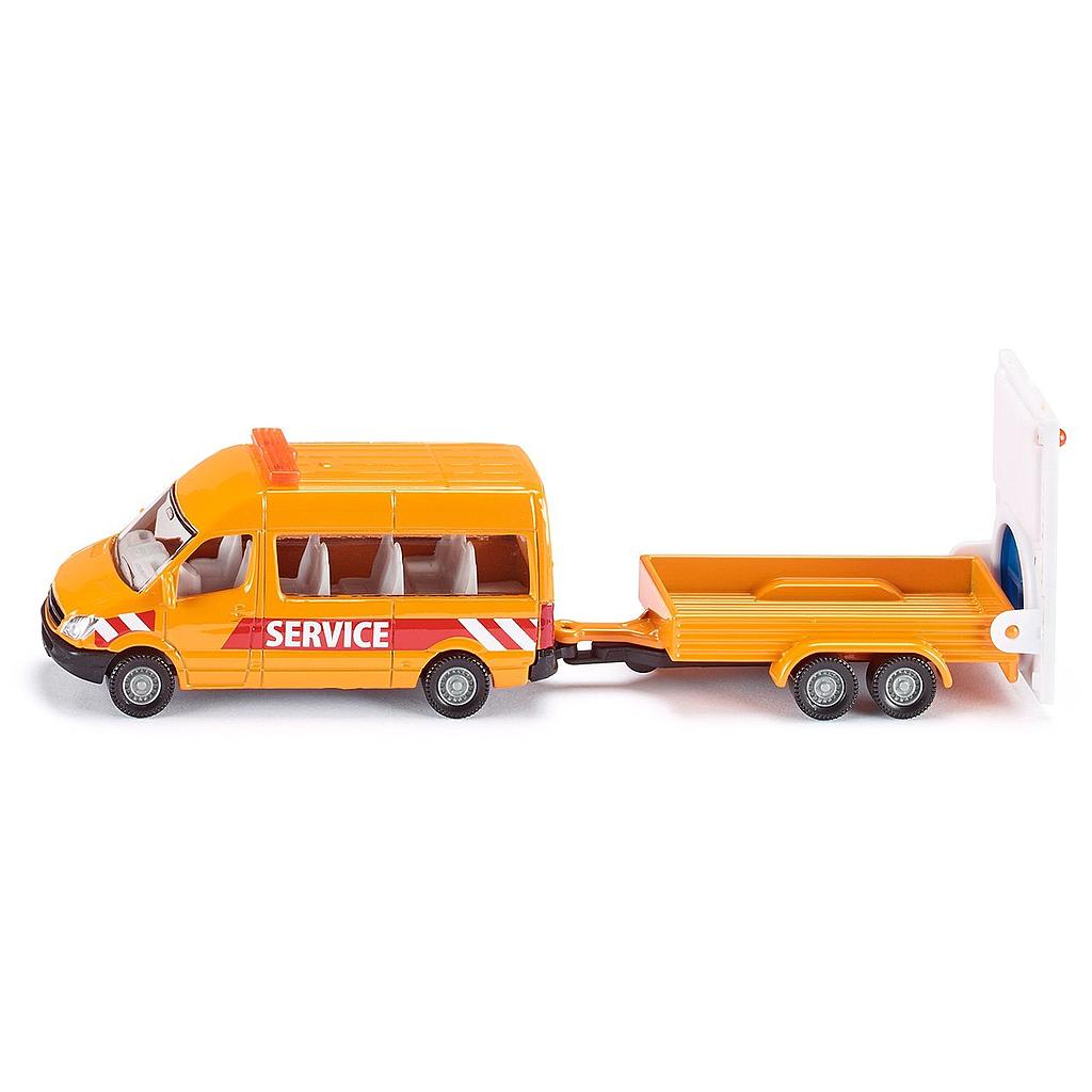 furgone+rimorchio per traffico