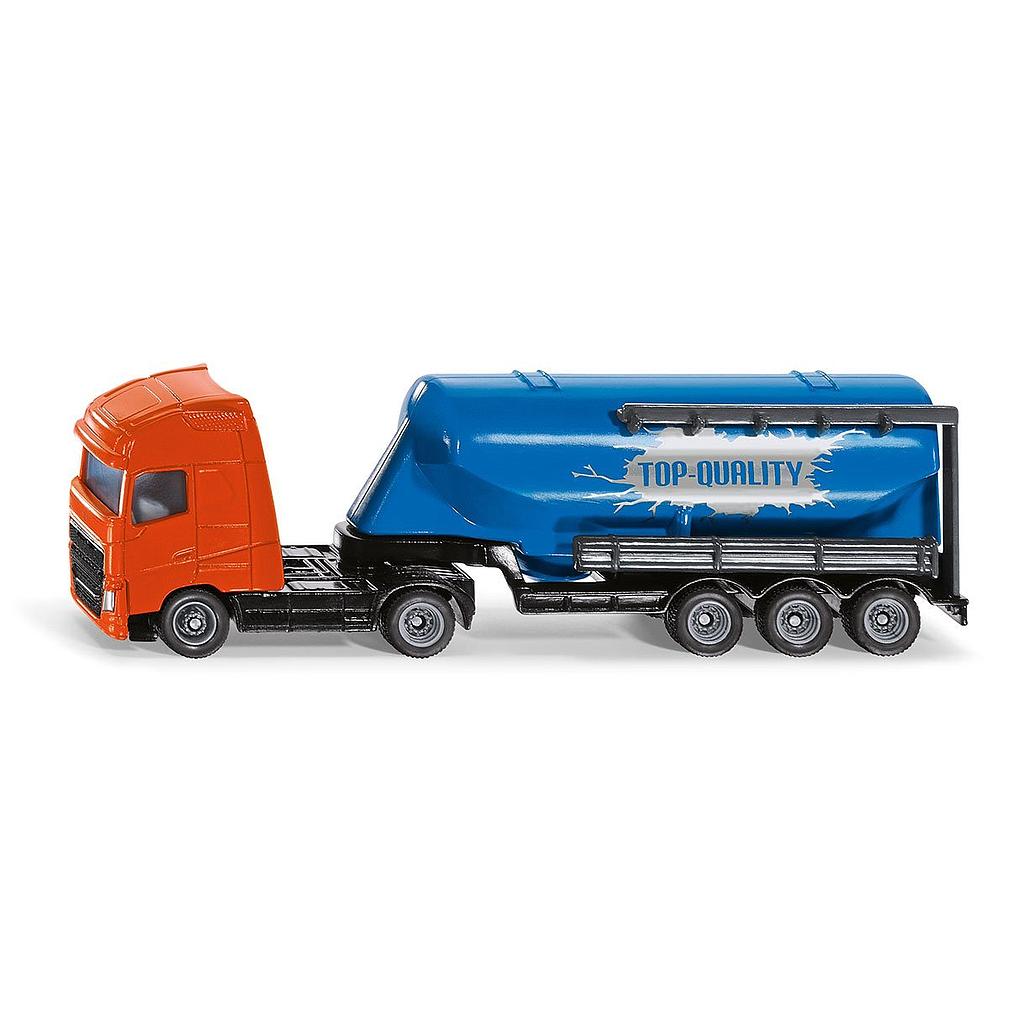 Camion con rimorchio con silos