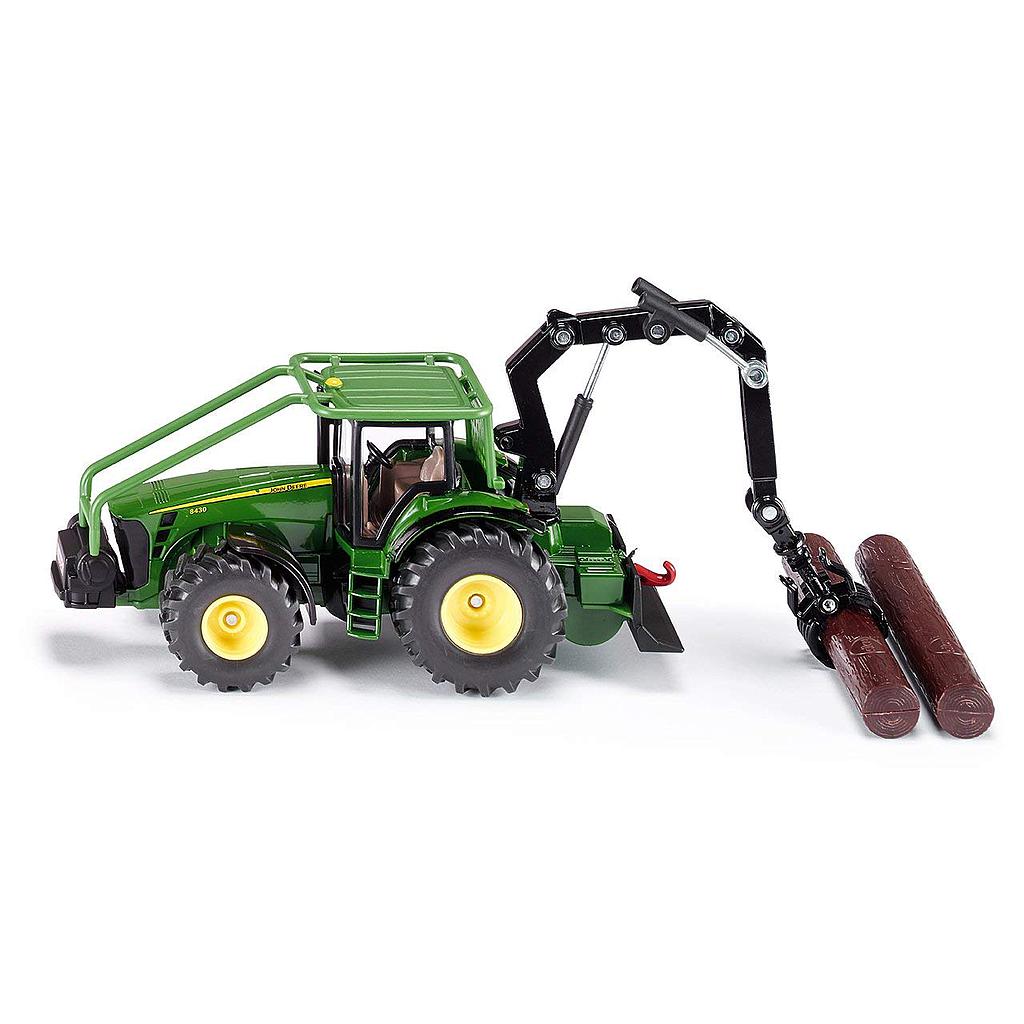  Trattore John Deere con ragno e tronchi